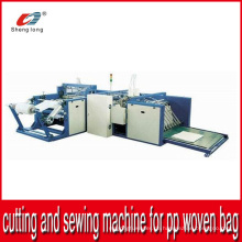 Auto Cutting und Bottom Sewing Machinery für PP gewebte Stoff Roll Bag